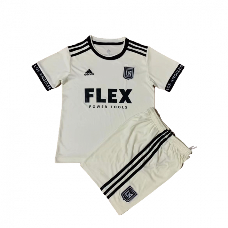 kit enfant Los Angeles FC 2021 extérieur blanc