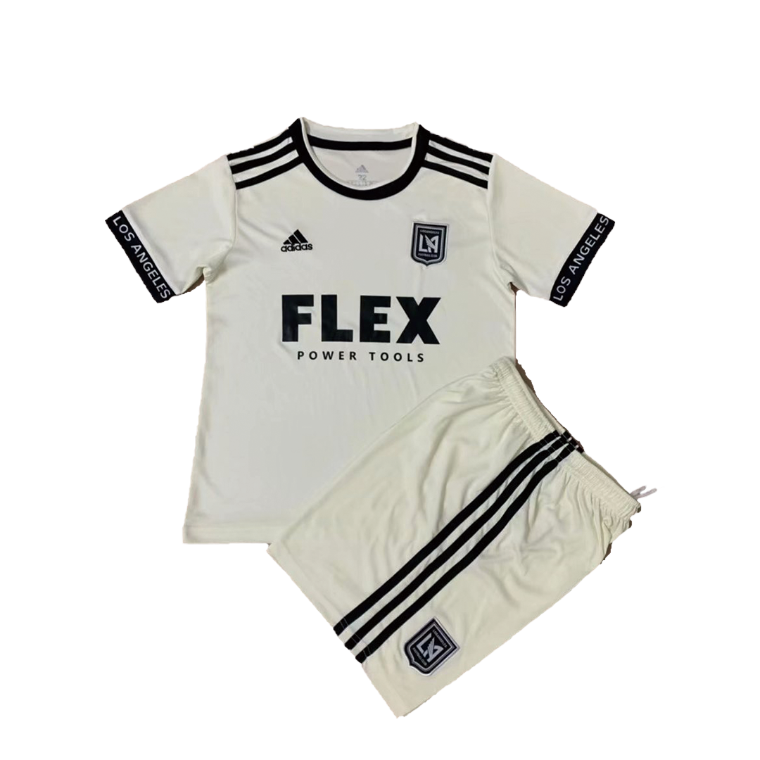 kit enfant Los Angeles FC 2021 extérieur blanc