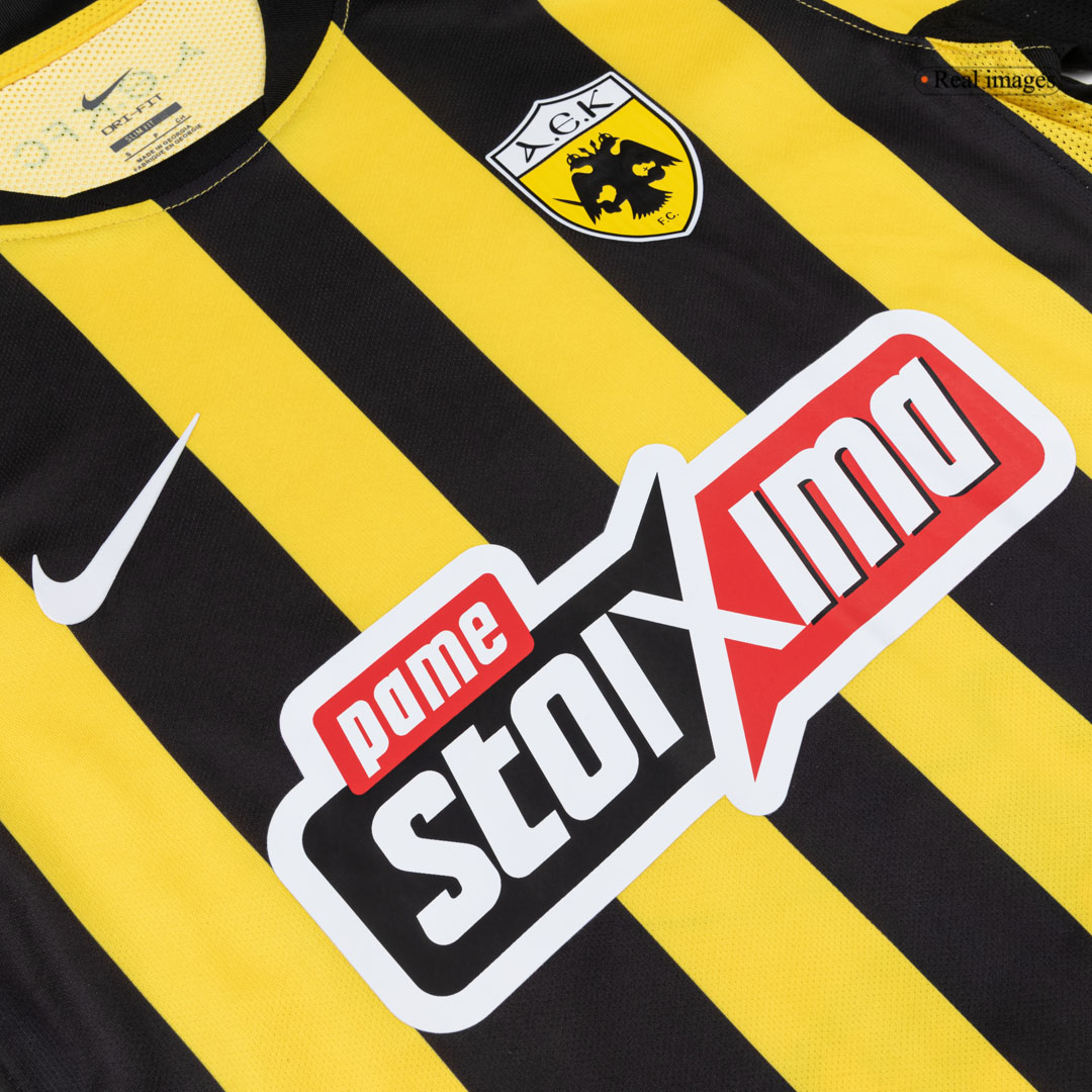 maillot AEK Athens 2025/26 domicile noir