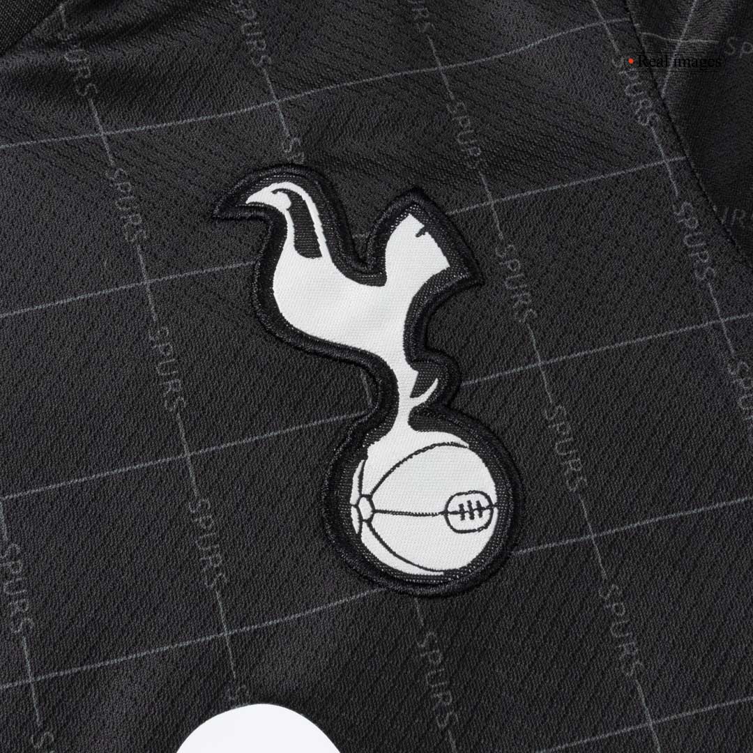 kit enfant Tottenham Hotspur 2025/26 extérieur noir