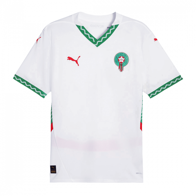 maillot Morocco 2024/25 extérieur blanc