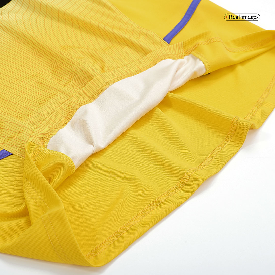 maillot Inter Milan 2002/03 troisième jaune Retro