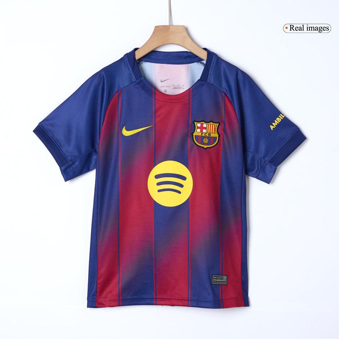 Barcelona 2025/26 domicile Blue Premium Kids Kit