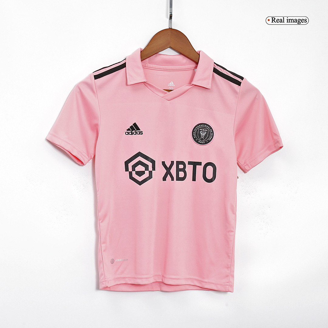 kit enfant MESSI #10 Inter Miami CF 2023 domicile rose