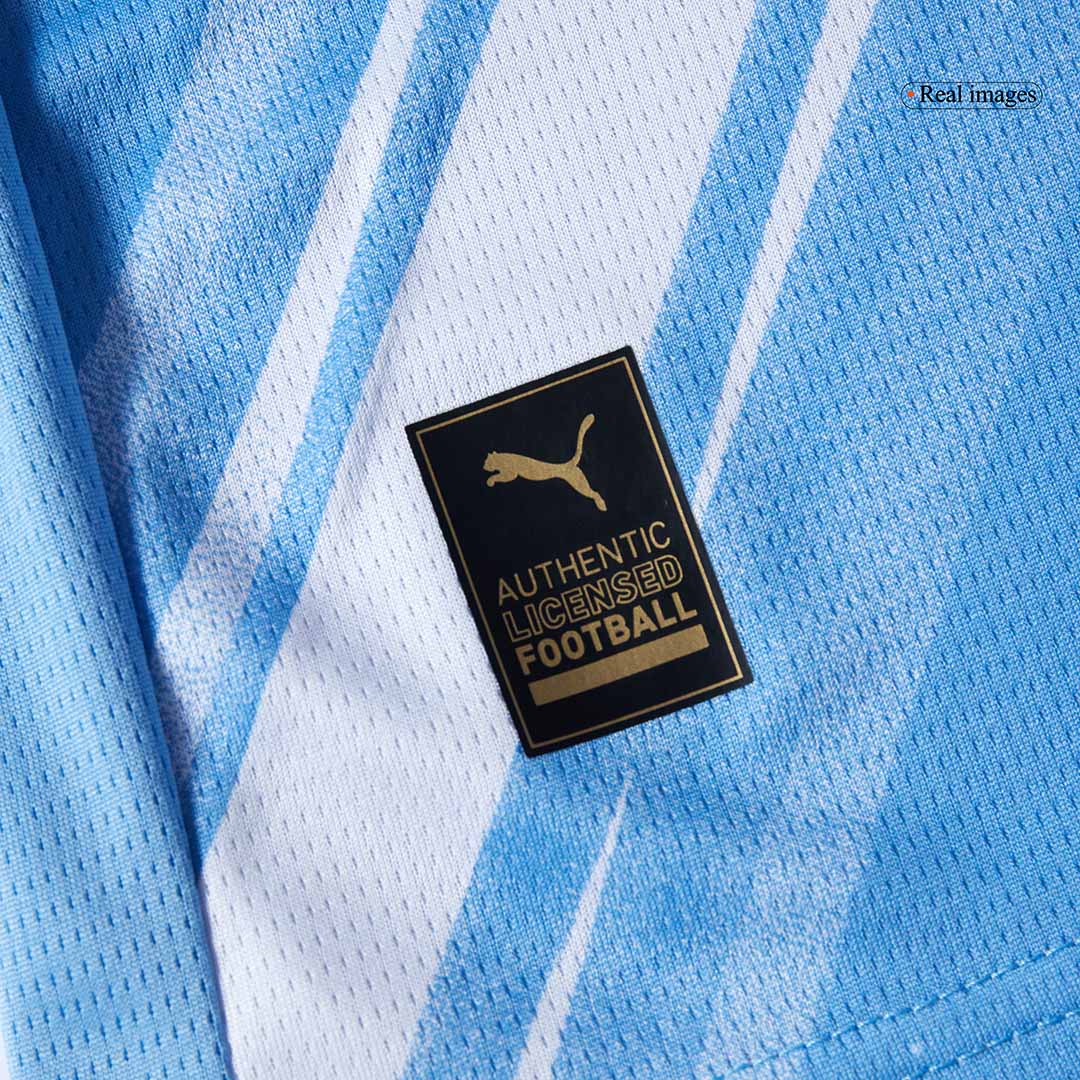 kit enfant Manchester City 2025/26 domicile bleu