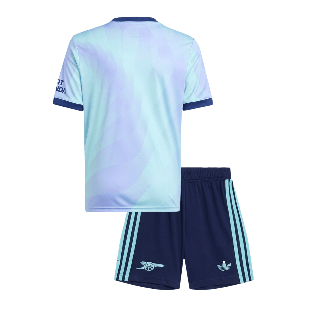 kit enfant Arsenal 2024/25 troisième bleu