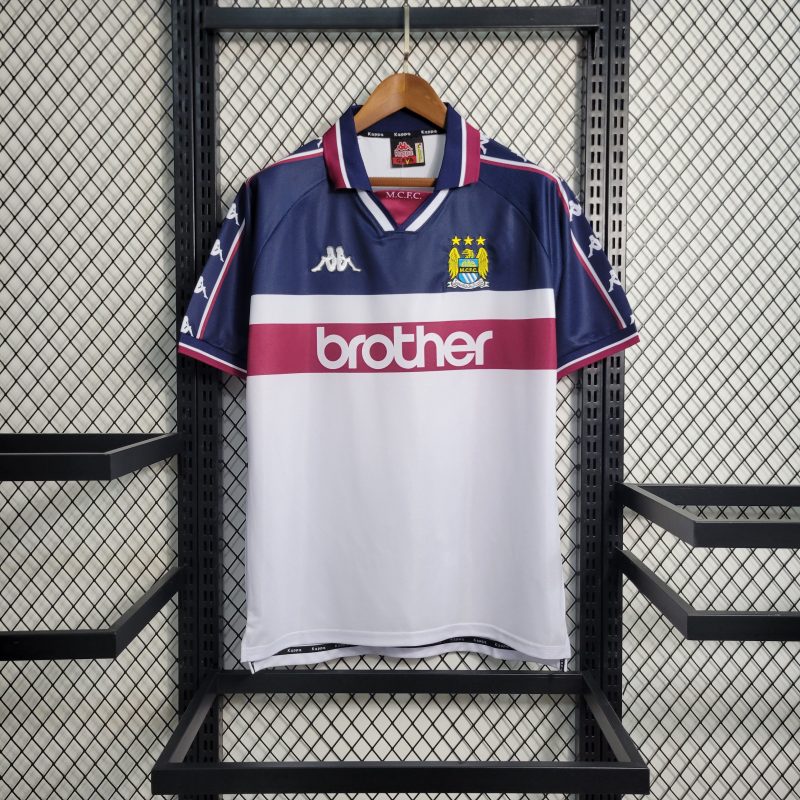 Manchester City 1997/98 Maillot rétro