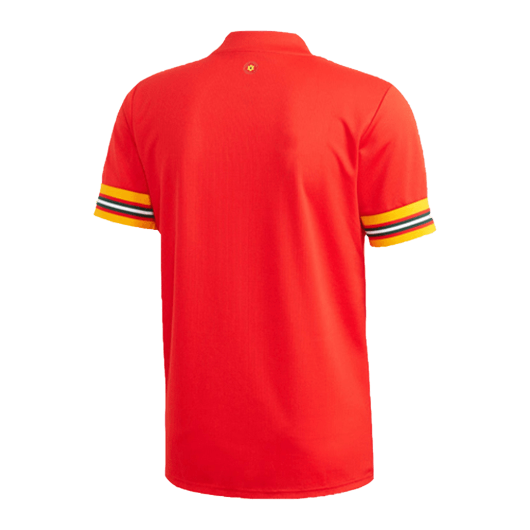 maillot Wales 2020 domicile rouge