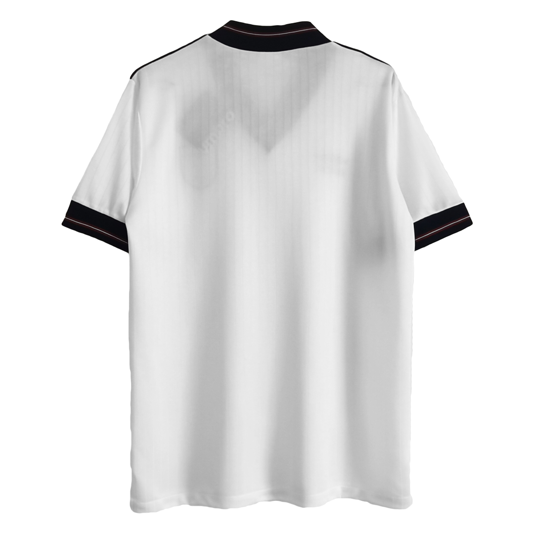 maillot England 1984/87 domicile blanc Retro