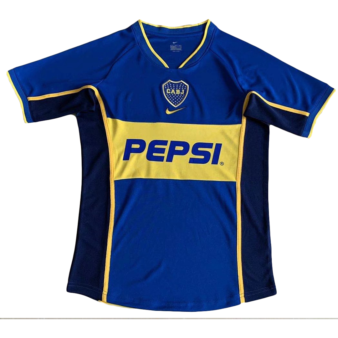 maillot Boca Juniors 2002 domicile noir Retro