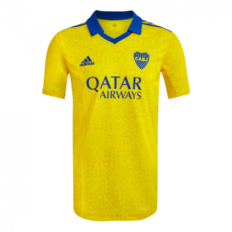 maillot Boca Juniors 2022/23 troisième jaune
