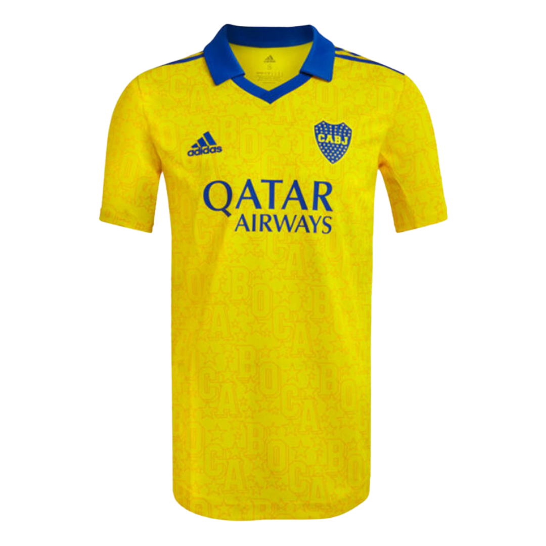 maillot Boca Juniors 2022/23 troisième jaune