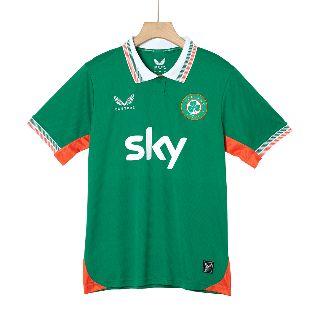 maillot Ireland 2025 domicile vert Femme