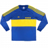 maillot Boca Juniors 1981 domicile bleu manches longues Retro