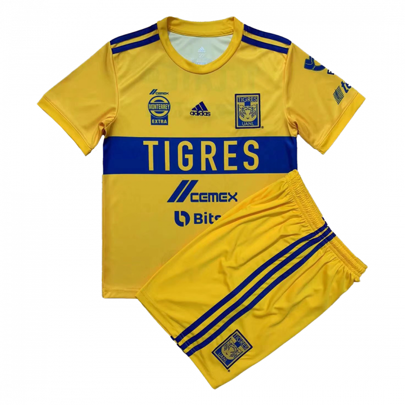kit enfant Tigres UANL 2022/23 domicile jaune