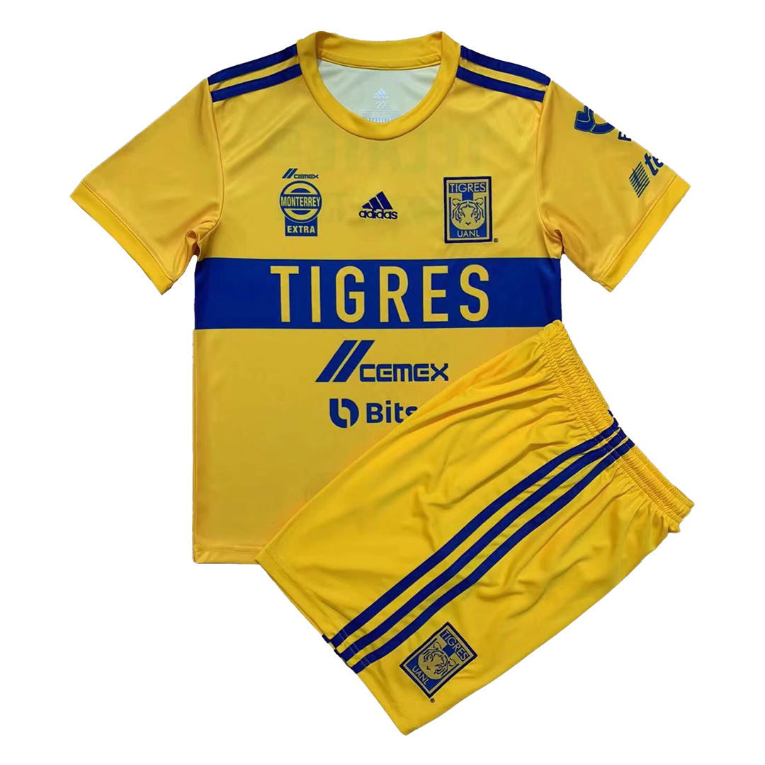 kit enfant Tigres UANL 2022/23 domicile jaune