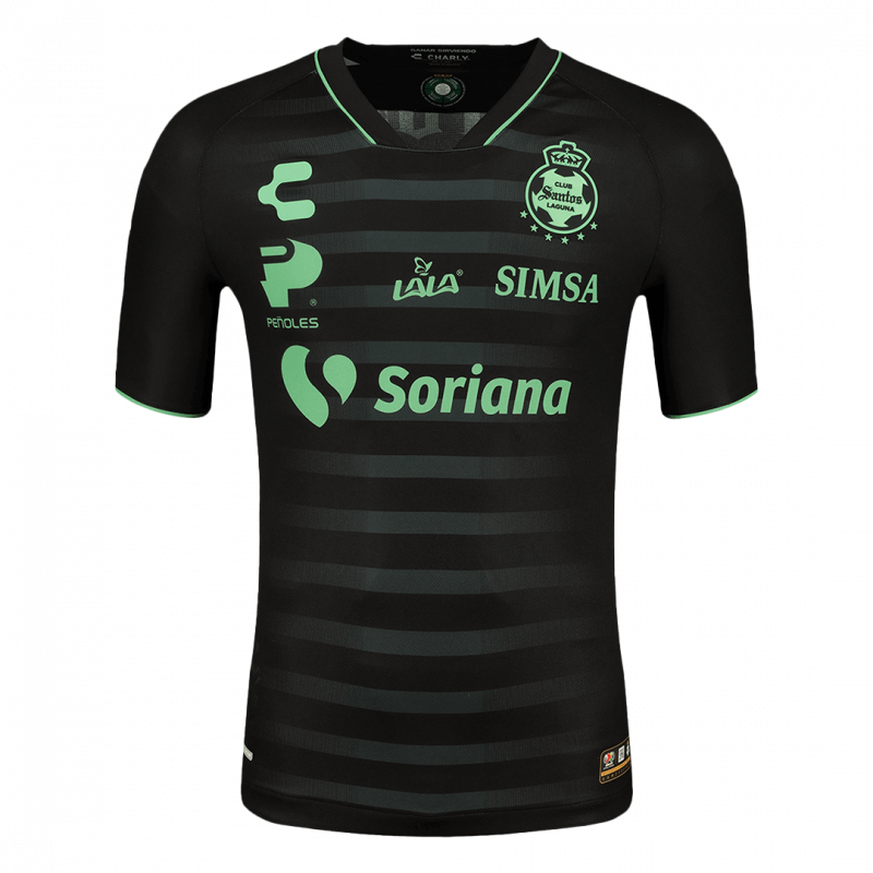 maillot Santos Laguna 2023/24 extérieur noir