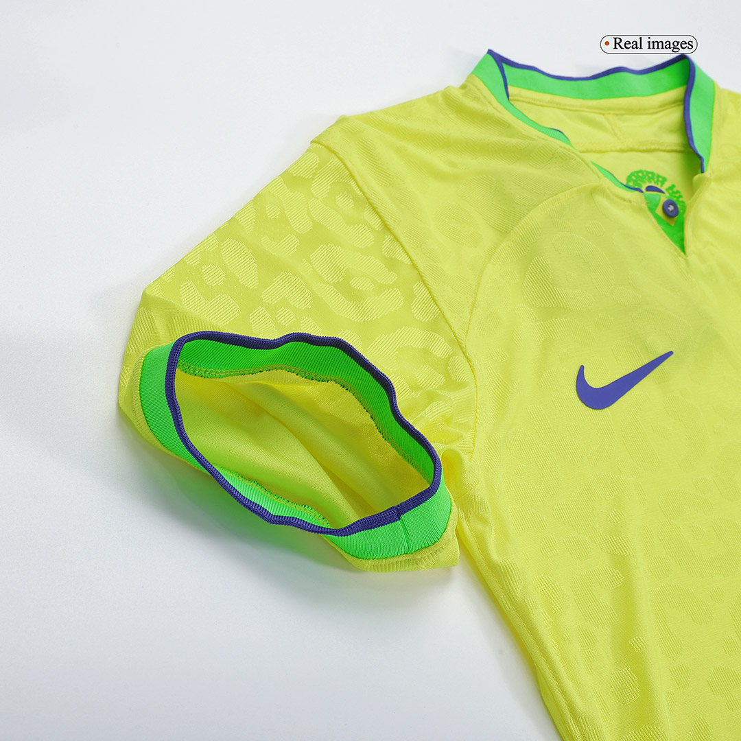 maillot Brazil 2022 domicile jaune Player Version