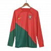maillot Portugal 2022 domicile rouge manches longues