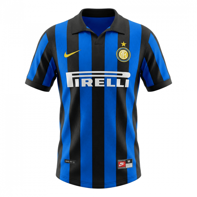 maillot Inter Milan 1998/99 domicile noir Retro