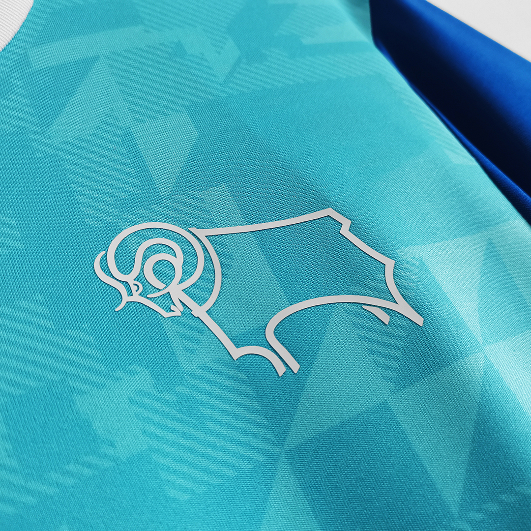 maillot Derby County 2021/22 extérieur bleu