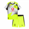 kit enfant Borussia Dortmund 2025/26 extérieur gris