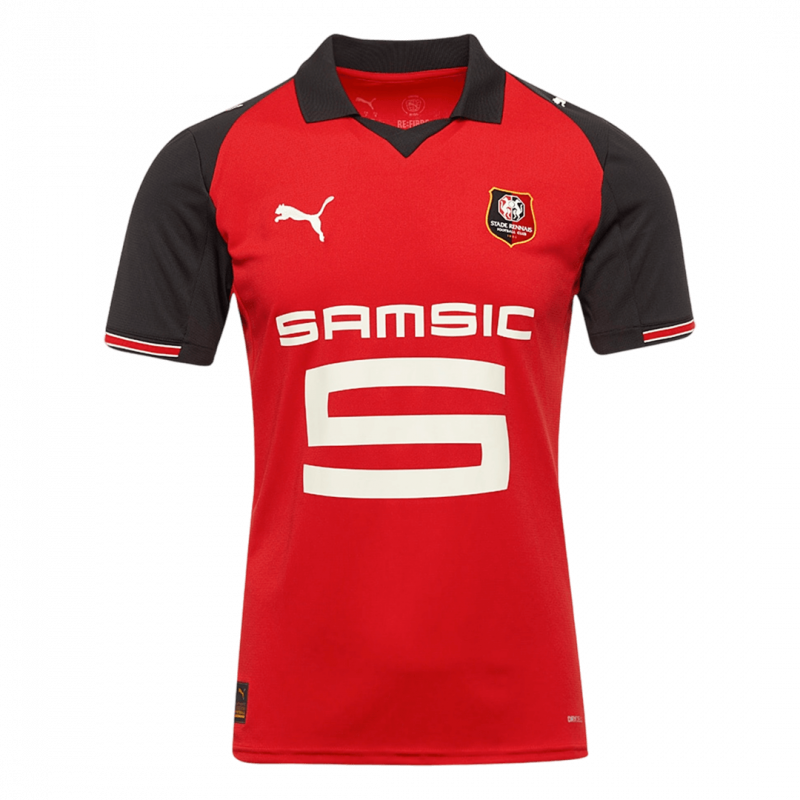 maillot Stade Rennais 2025/26 domicile rouge