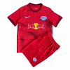 kit enfant RB Leipzig 2022/23 extérieur rouge
