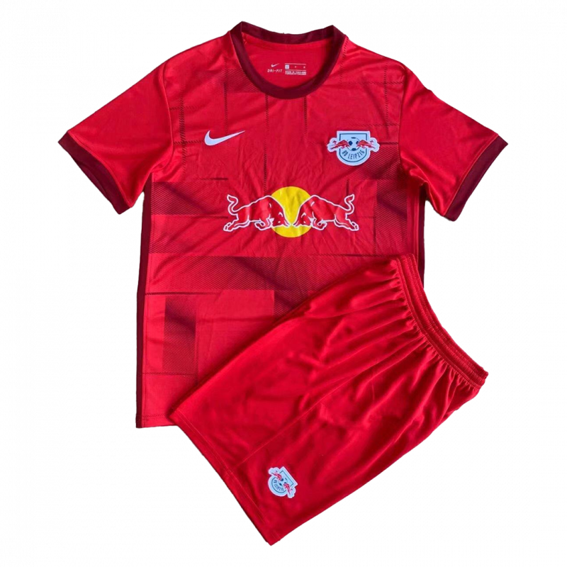 kit enfant RB Leipzig 2022/23 extérieur rouge