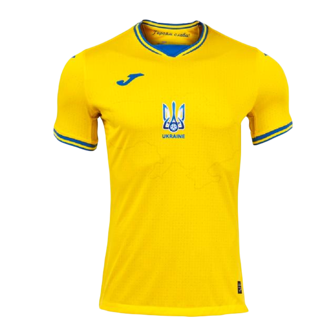 maillot Ukraine 2021 domicile jaune