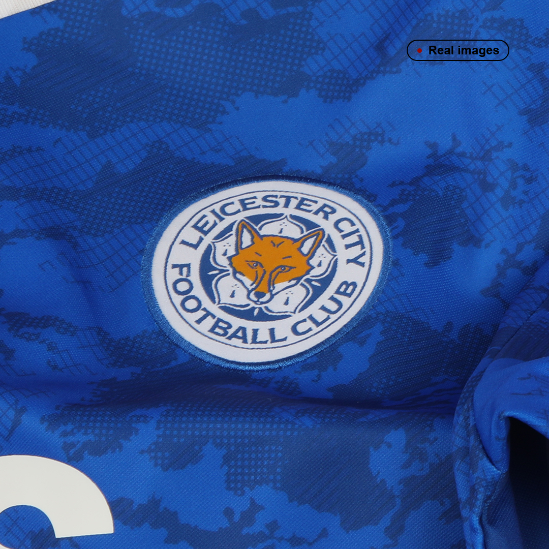 maillot Leicester City 2021/22 domicile bleu