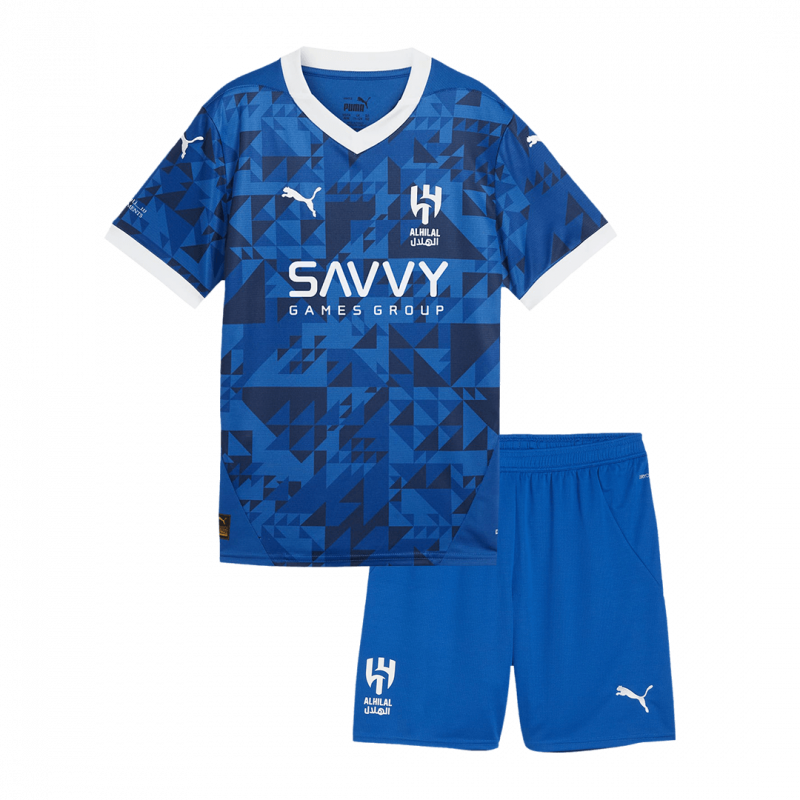 kit enfant Al Hilal SFC 2024/25 domicile bleu
