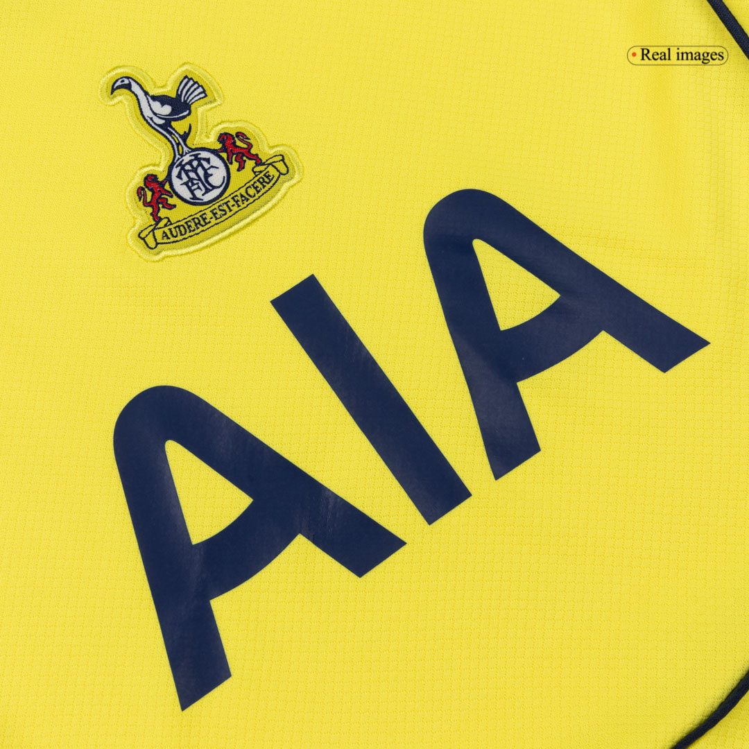 kit enfant Tottenham Hotspur 2025/26 troisième jaune