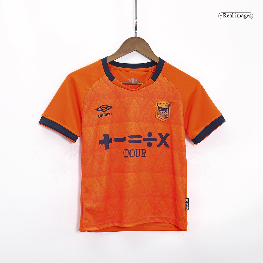 kit enfant Ipswich Town 2023/24 extérieur orange