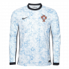 maillot Portugal 2024 extérieur bleu Player Version manches longues