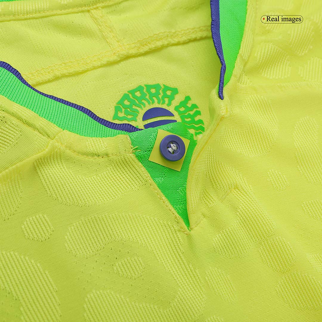 maillot Brazil 2022 domicile jaune Player Version