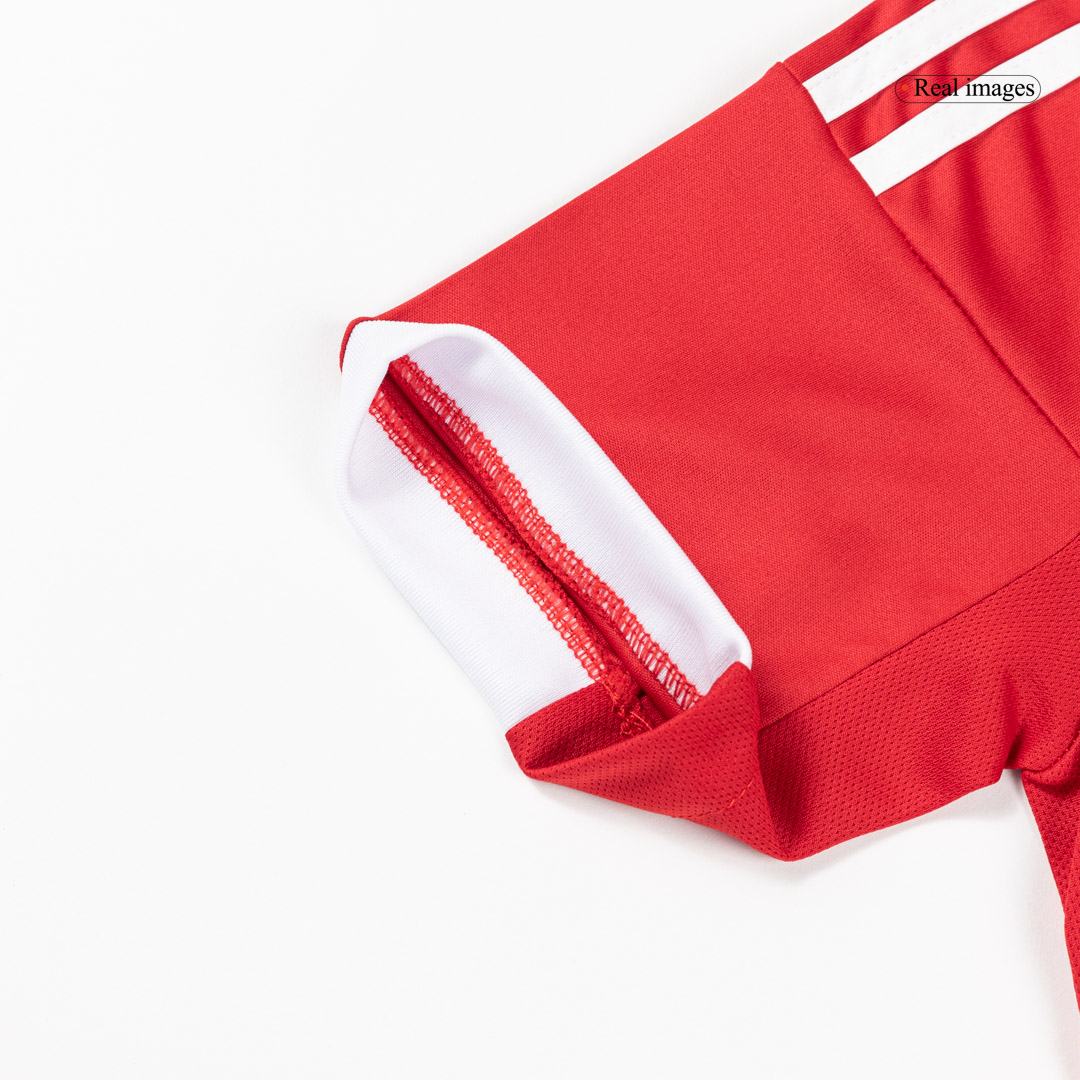 kit enfant Liverpool 2025/26 domicile rouge