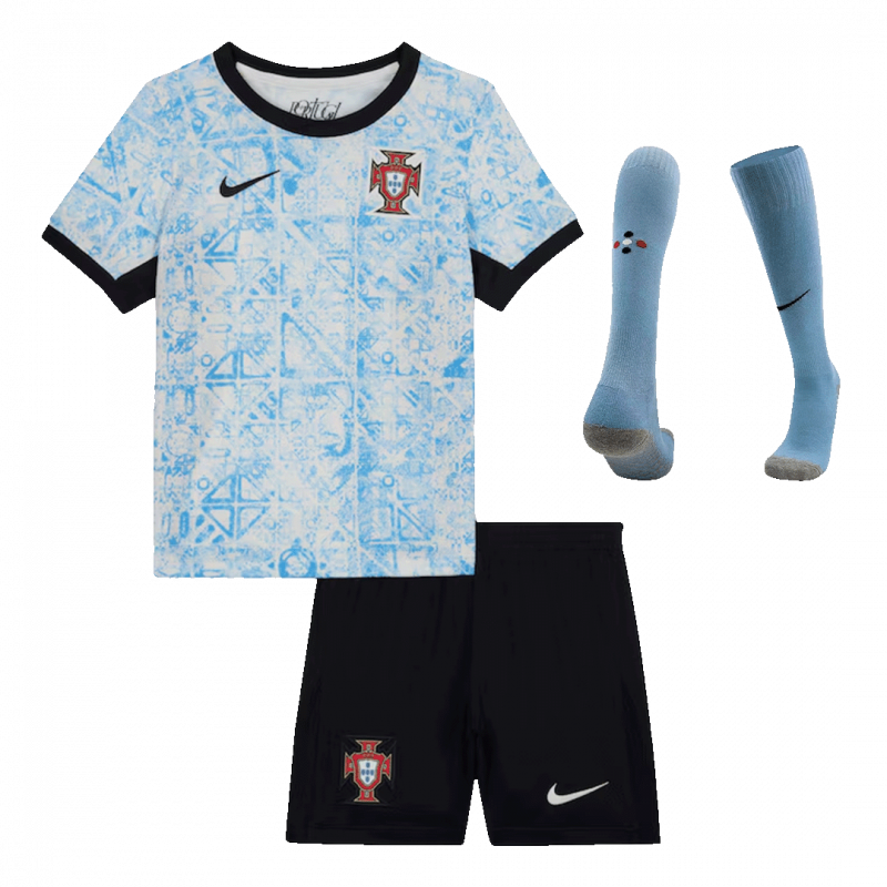 kit enfant Portugal 2024 extérieur bleu