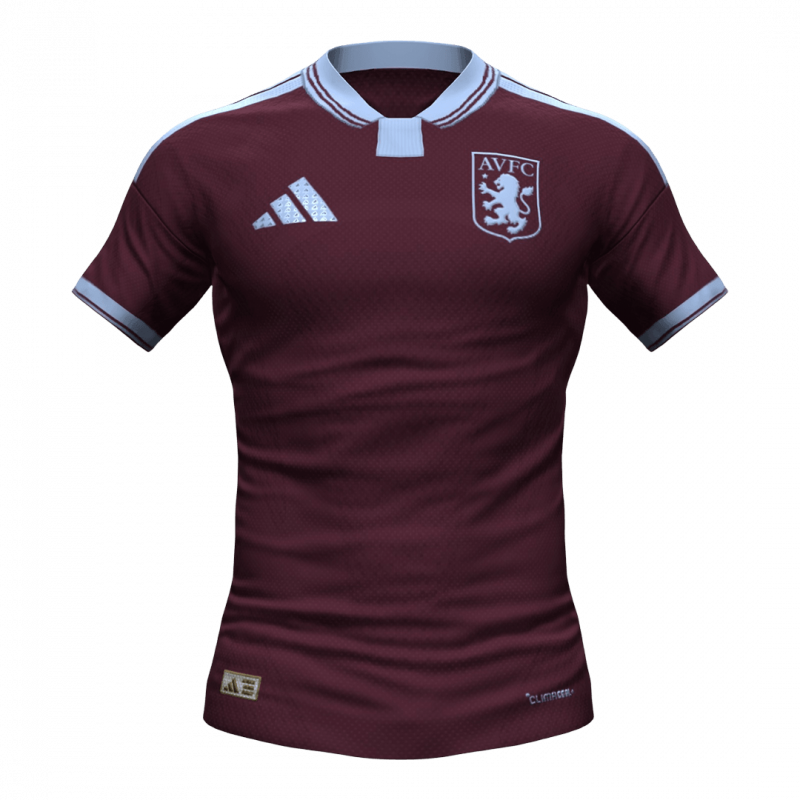 maillot Aston Villa 2026/27 domicile rouge
