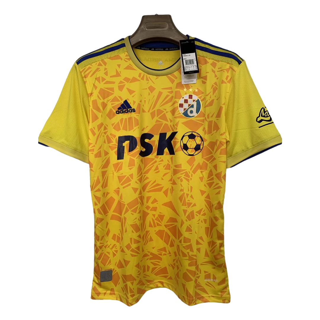 maillot Dinamo Zagreb 2021/22 extérieur jaune