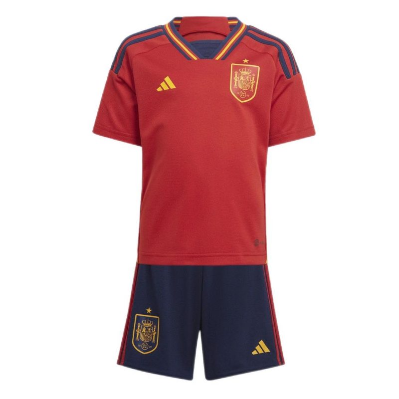 kit enfant Spain 2022 domicile rouge