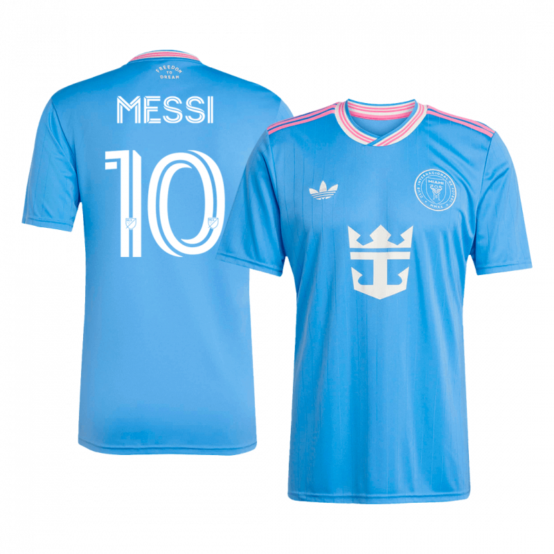 maillot MESSI #10 Inter Miami CF 2025 troisième bleu