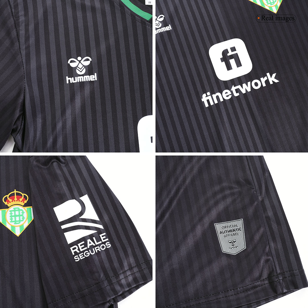 kit enfant Real Betis 2023/24 troisième noir