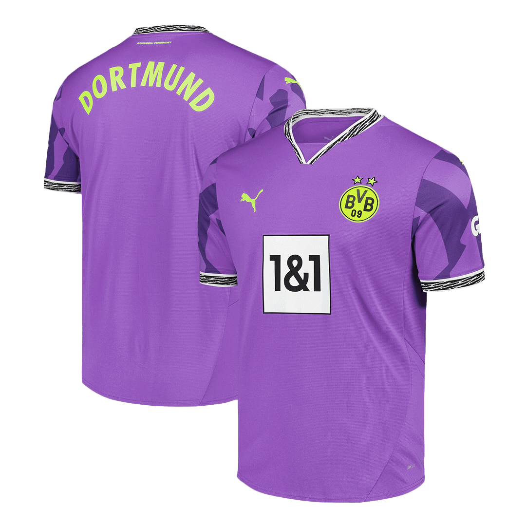 Borussia Dortmund 2024/25 Goalkeeper Purple Goalkeeper Jersey