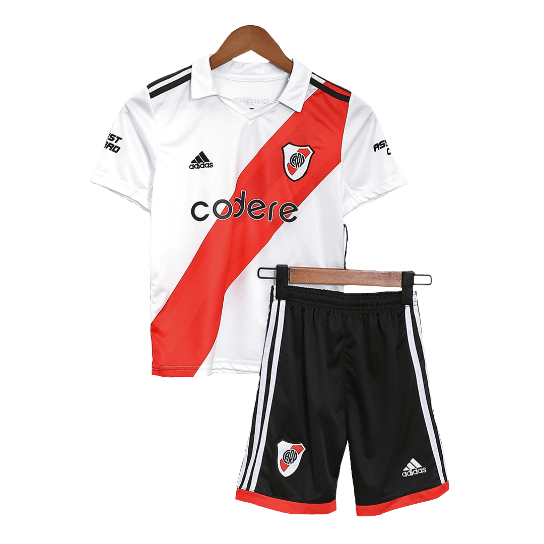 kit enfant River Plate 2022/23 domicile blanc