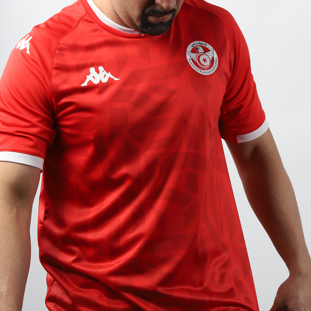 maillot Tunisia 2021/22 domicile rouge