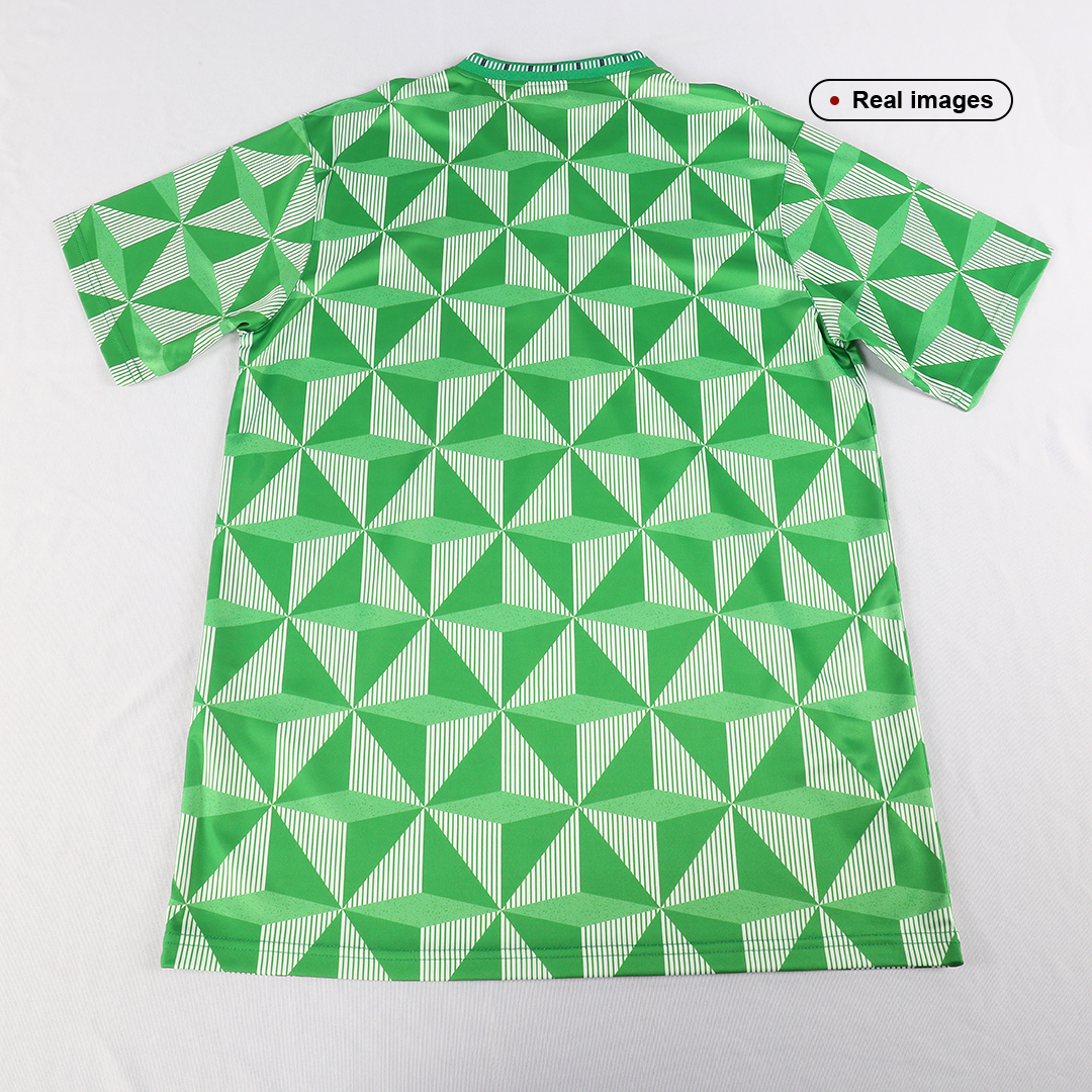 maillot Northern Ireland 1990 domicile vert Retro