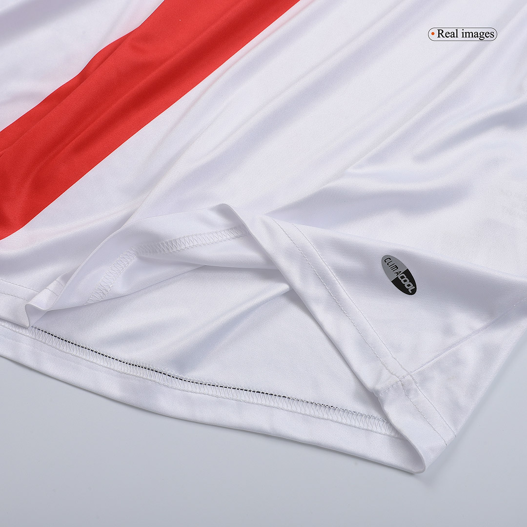 maillot River Plate 2009/10 troisième blanc manches longues Retro