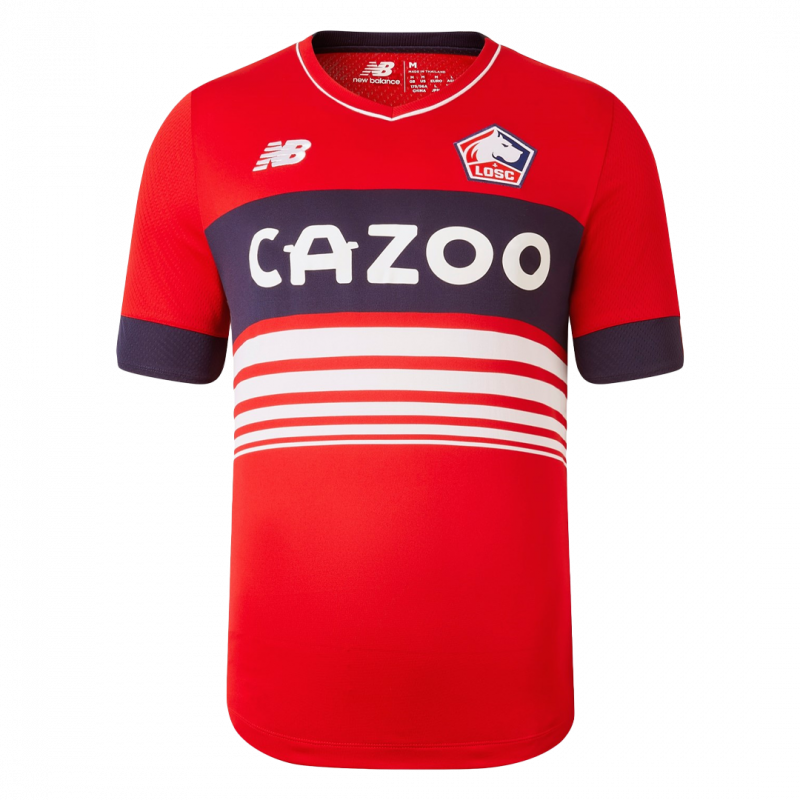 maillot Lille OSC 2022/23 domicile rouge