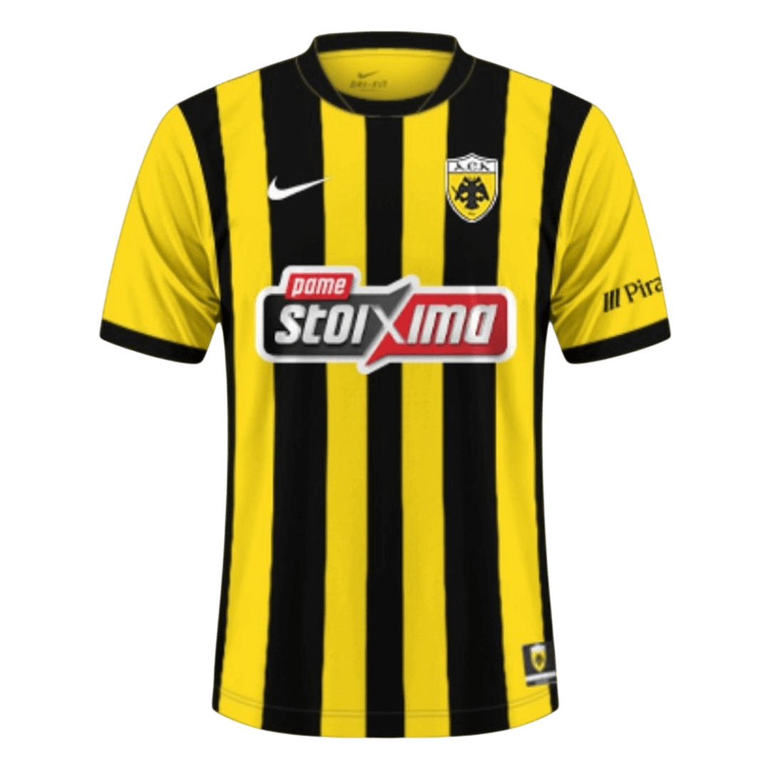 maillot AEK Athens 2025/26 domicile noir